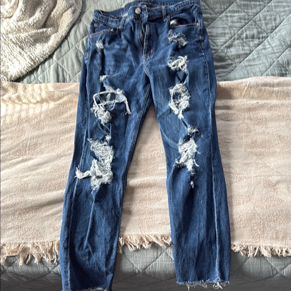 Aeropostale mom jeans